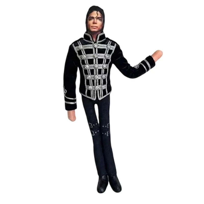 Pop King Michael Jackson Stuffed Doll Flexibly Movable Joints Handwoven Toys  For Fan Gifts For Home Decoration 2026 New Gifts