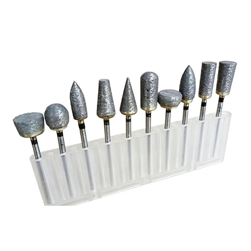 1pc Dental Lab Diamond Fully Sintered Burs 70 Coarse Grit Durable Grind or Polish Smoothly Shank:2.35mm
