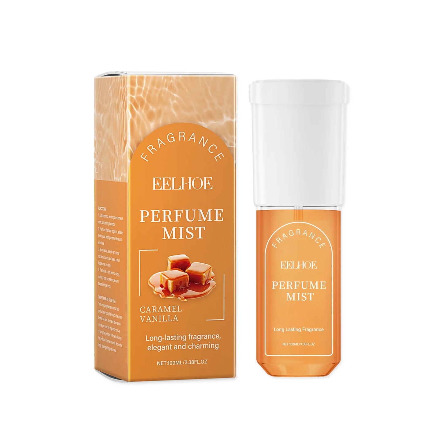 Body Perfume Spray Hair Scent Light Fresh Skin Long Lasting Floral Fragrance Add Personal Charms Size Body Spray for Women