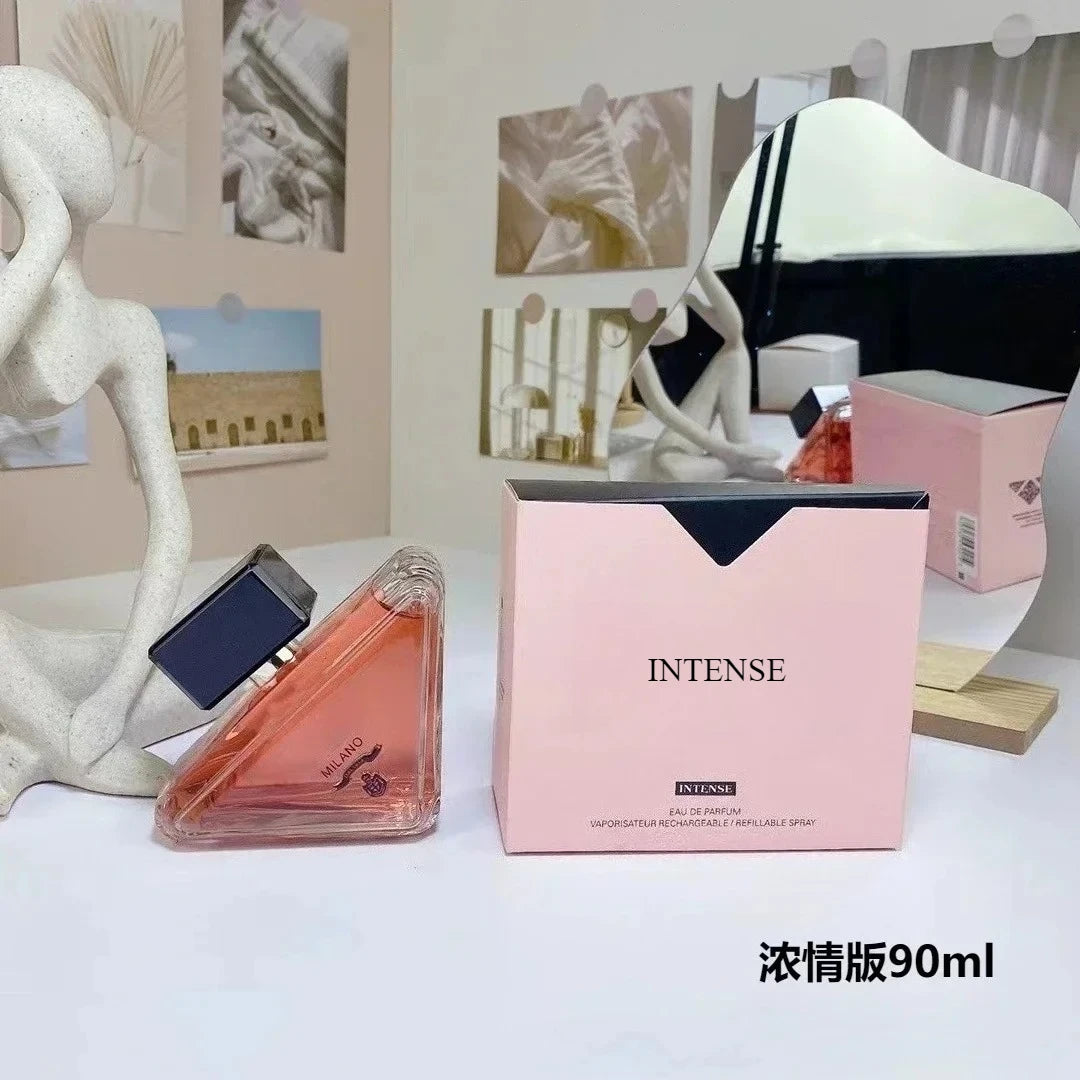 Fresh Mysterious 90ML Perfume Sweet Orange Blossom Buds, Deep Amber, Silky White Musk Long-lasting Fragrance Romantic Date