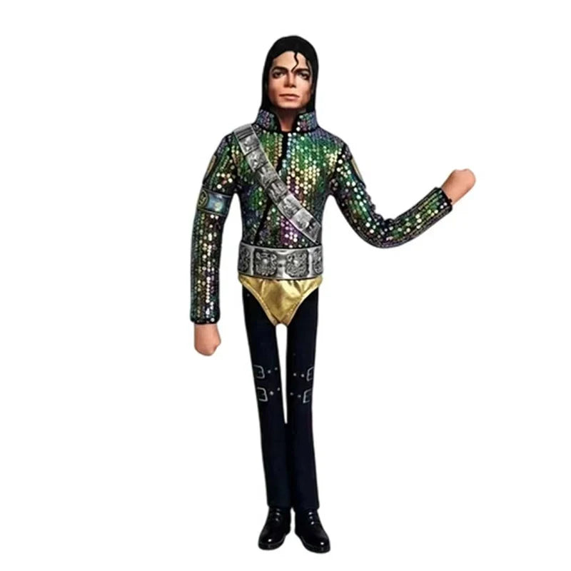 Pop King Michael Jackson Stuffed Doll Flexibly Movable Joints Handwoven Toys  For Fan Gifts For Home Decoration 2026 New Gifts