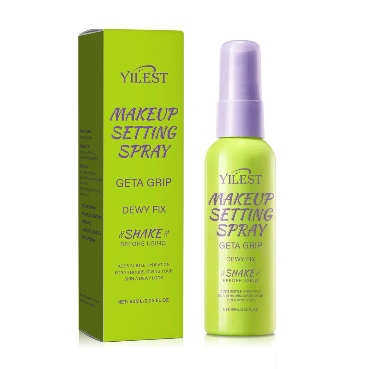 Oil-Free Setting Spray for Oily Skin – Controls Shine, 12H Long Wear, Matte Finish, Non-Comedogenic & Lightweight Formula
