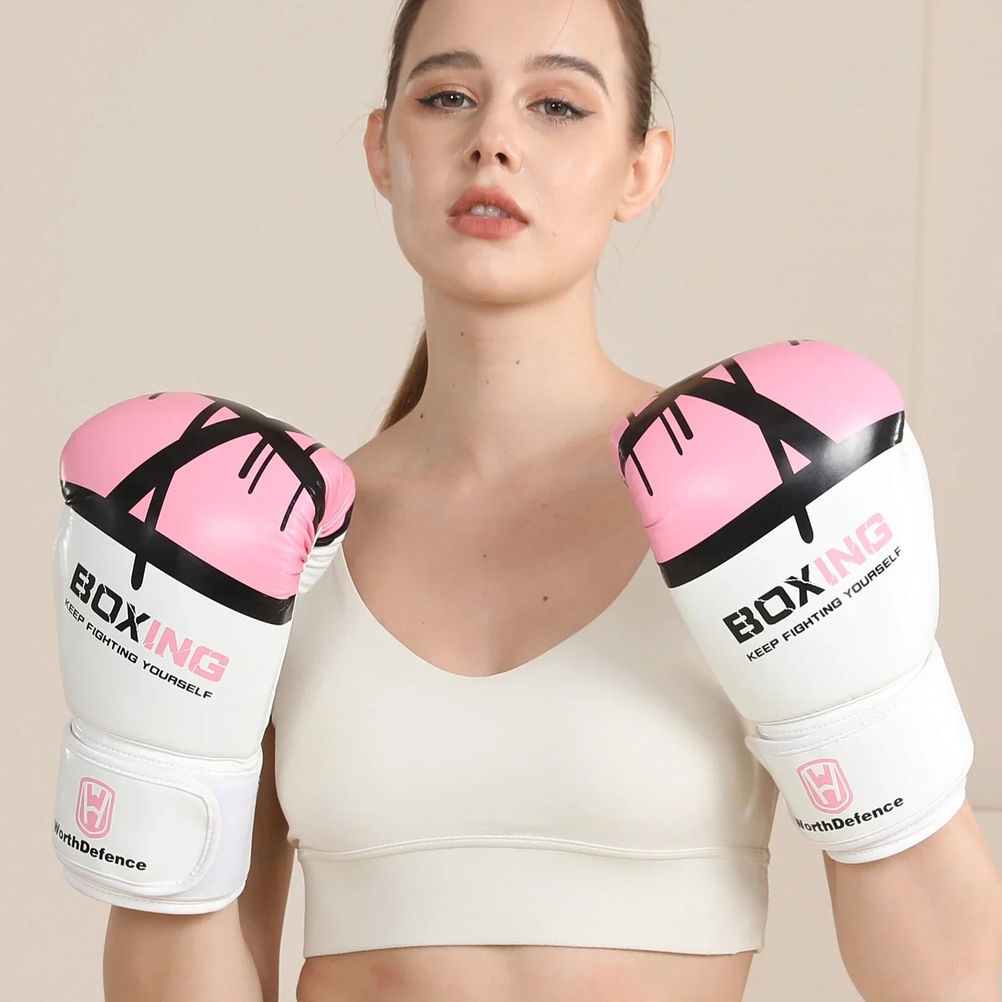 WOSWEIR-Unisex Adult Youth Boxing Gloves for Fitness Taekwondo Sanda Combat Training-Children's to Men's Size Options Available
