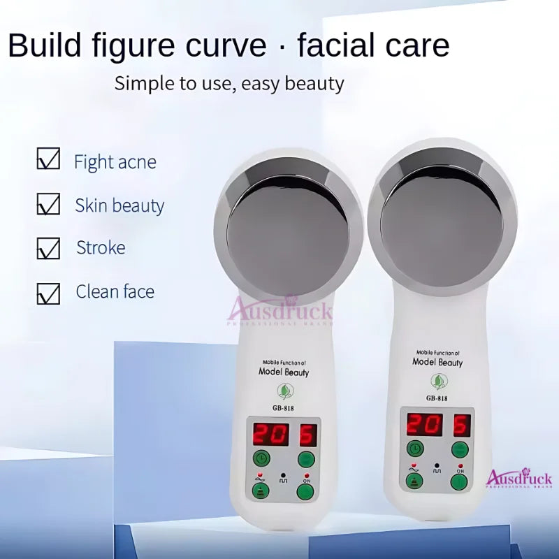 Portable Ultrasonic Cavitation Body Facial Massager Anti Wrinkle Weight Loss Slimming Skin Care Fat Removal Beauty device