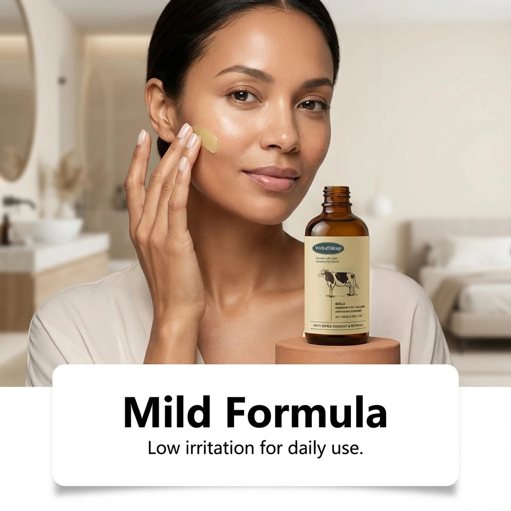 Beef Tallow Nourishing Serum Moisturizing Skin Soothing Glowing Soft Rejuvenation Hydrating Face Serum Anti Wrinkle Daily Care