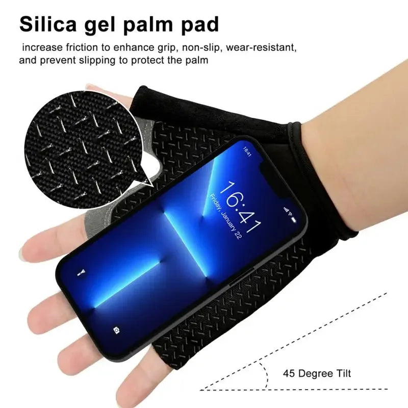 Breathable Half Finger Cycling Gloves