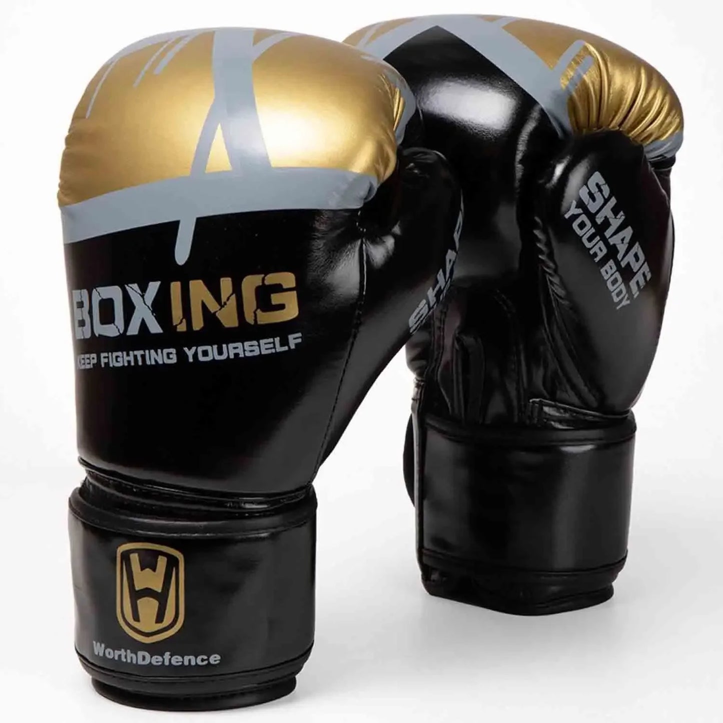 WOSWEIR-Unisex Adult Youth Boxing Gloves for Fitness Taekwondo Sanda Combat Training-Children's to Men's Size Options Available