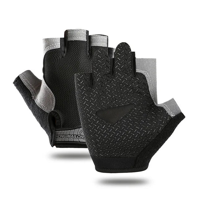 Half Finger Gel Weight Lifting Gloves Men Women Breathable Anti-slip Workout Gloves Summer Gym Yoga Sport Training Hand Gloves