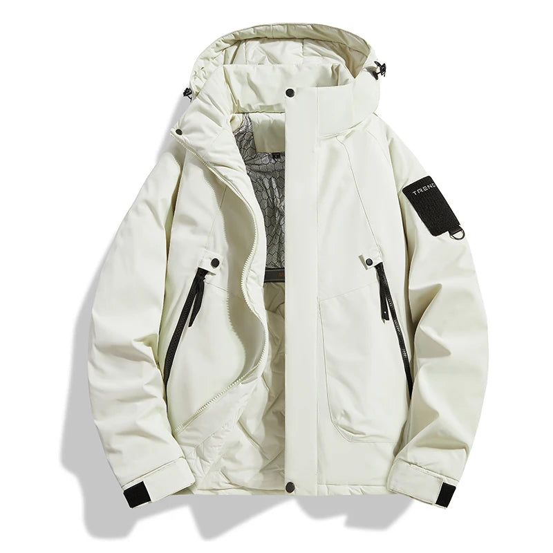 Warm Jacket Waterproof Breathable Windproof Mountaineering Cold-Proof Cotton Thick Jacketet Outdoor Men And Women's Same Jack