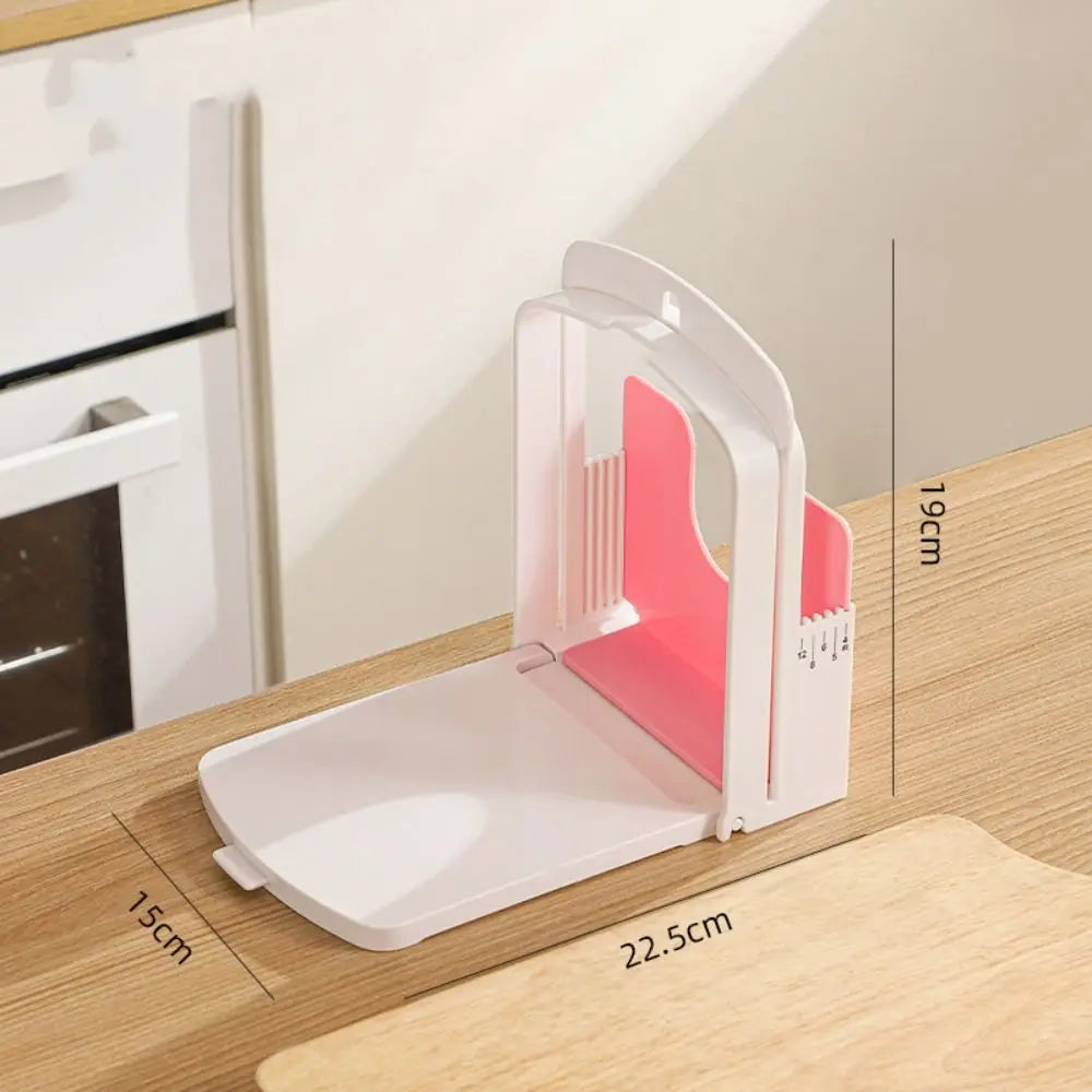 Multifunctional Toast Bread Slicer Stand Foldable Toast Loaf Slicing Machine DIY Baking Bread Cutting Guide Tool Homemade Bread