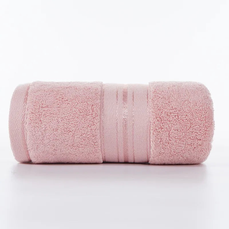 Cotton Bathroom Towels Set Multi Size - 1/4/6PCS Thick Absorbent Bath Face Towels Luxury Sport Towels Gift Set for Home And Gym