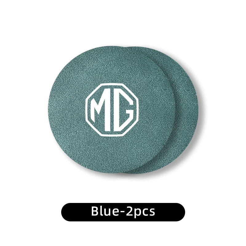 2PCS Car Coaster Cup Holder Anti-slip Accessories For MG Morris Garages 6 3 5 7 TF ZR ZS HS GS GT Hector RX5 RX8 350 550 Gundam