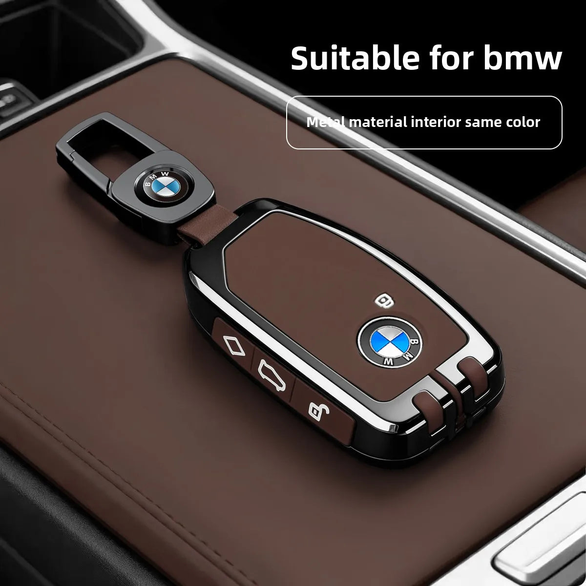Suitable for 26 BMW X1 keycases, 23/24/25 new X1 Sport Night ix1 metal car shell buckle