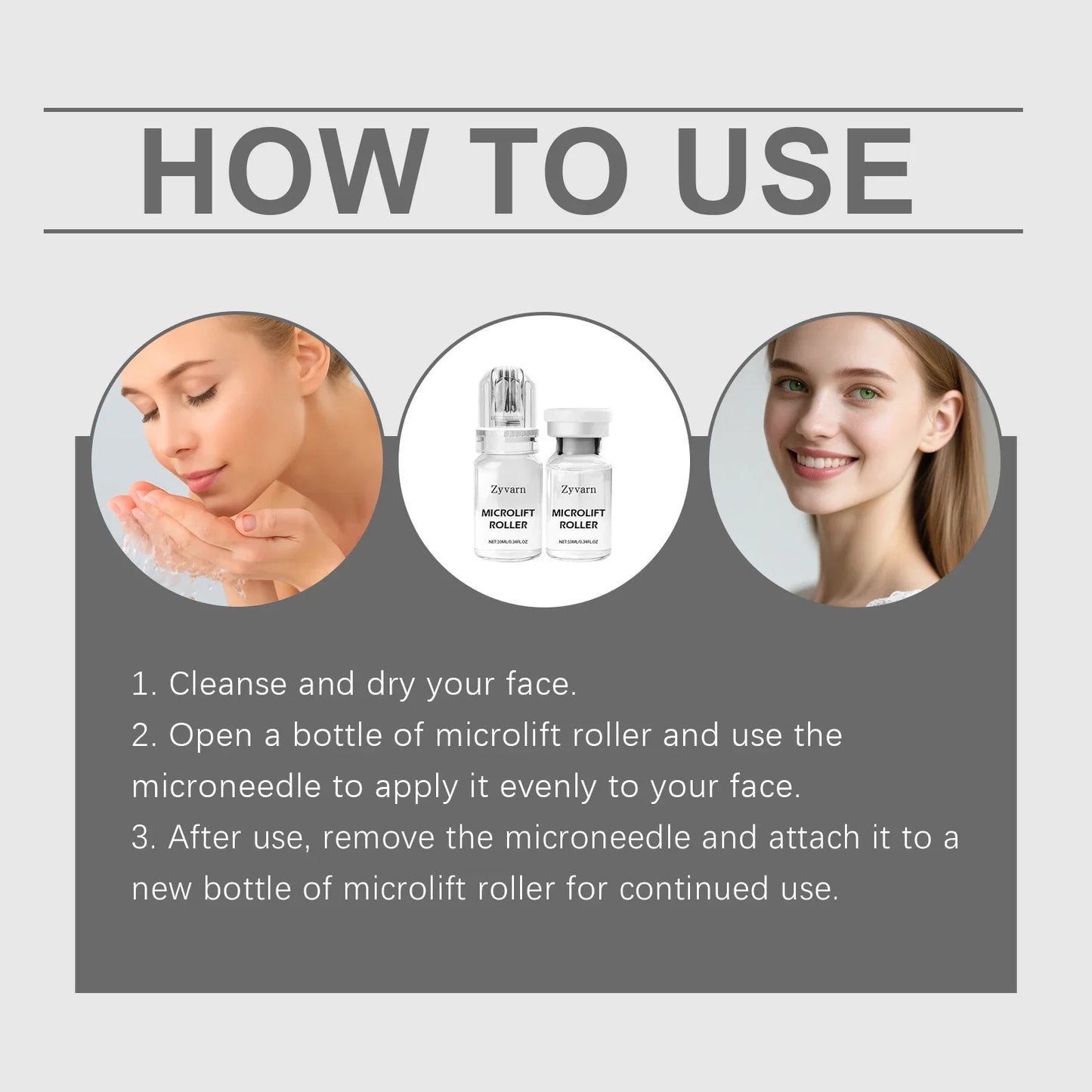 Radiant Flawless Skin Micro Infusion Serum Kit - At Home Facial System Beauty Tool Skin Care for Face | 0.25MM Needle