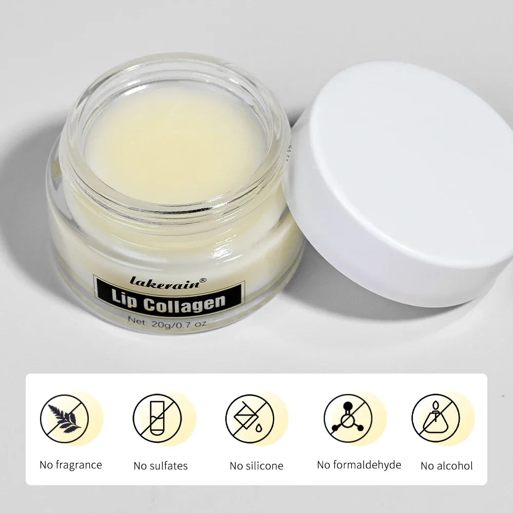 Collagen Lip Mask Moisturizing Hydrating Dry Lips Smooth Fine Lines Increase Lip Vibrancy And strengthen Barrier Lips Skin Care