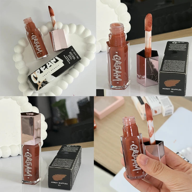 Cosmetics Fenty Beauty Hot Sale Lip Gloss Multicolor Moisten Shine Glitter Lip Plumper Makeup Beginner Liquid Lipstick Makeup