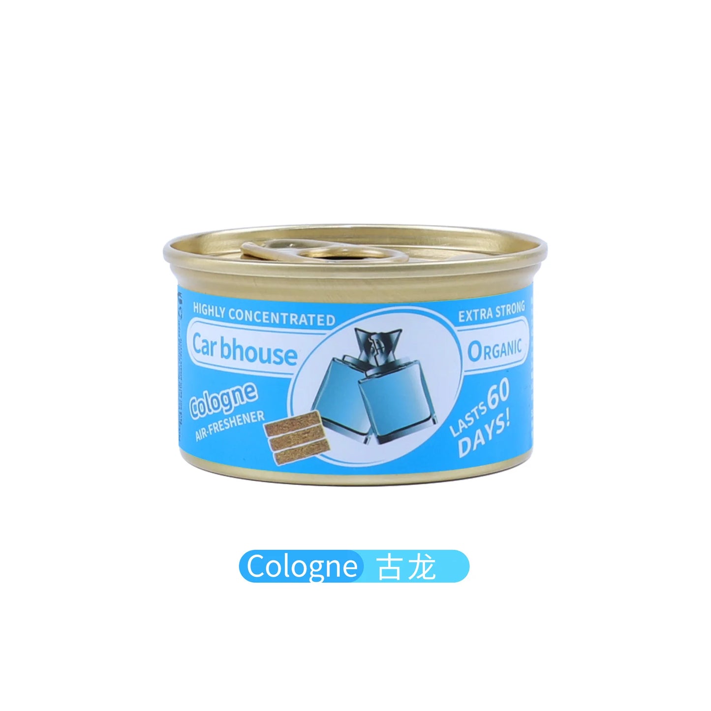 Car Air Fresheners Perfume Canned Wood Blocks Coffee Flavor Long-Lasting Auto Aromatherapy Car Deodorant Supplies Accessories