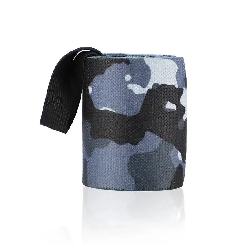 1pc Wrist Support Gym Strap Camouflage Adjustable Wristband Elastic Wrist Wraps Bandages for Gym Weightlifting Protect Hand Wrap