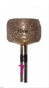 1pc Dental Lab Diamond Fully Sintered Burs 70 Coarse Grit Durable Grind or Polish Smoothly Shank:2.35mm