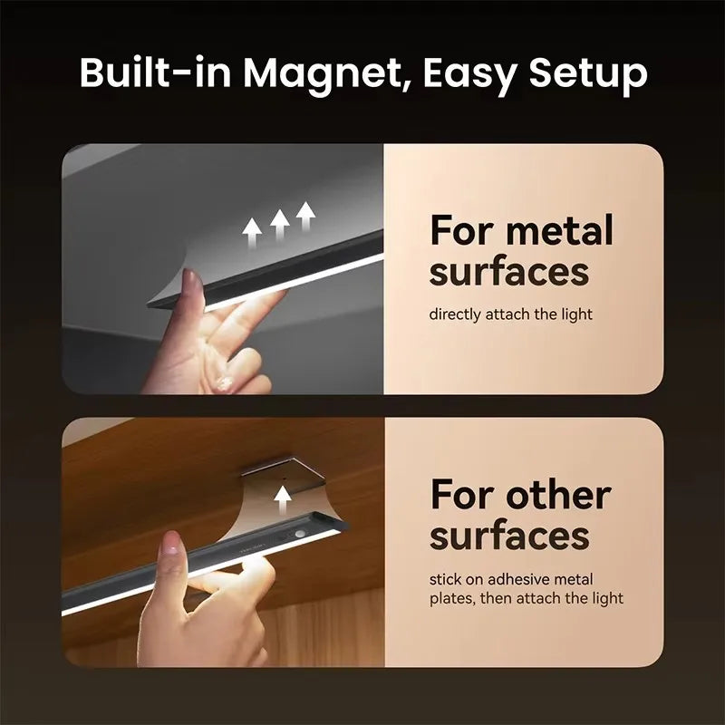 Yeelight Ultra-thin Cabinet Light A30/A50 Smart Motion Sensor Light Rechargeable Wireless Dimmable Home LED Atmosphere Light