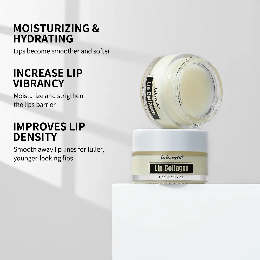 Collagen Lip Mask Moisturizing Hydrating Dry Lips Smooth Fine Lines Increase Lip Vibrancy And strengthen Barrier Lips Skin Care