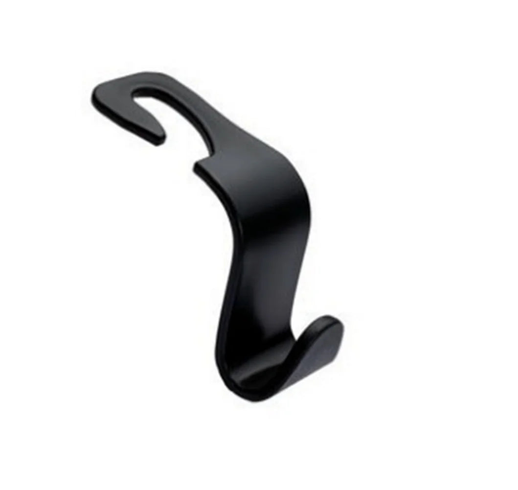 4Pcs Carbon Fibre Hook Car Seat Headrest Hook Auto Back Seat Organizer Hanger Handbag Clothes Bracket Car Interior Accessories