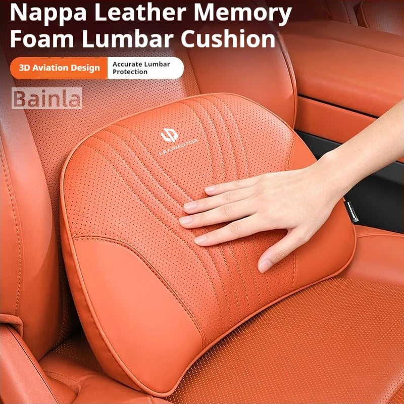 For Leapmotor C10 C11 C16 B10 C01 B01 2026, Car Headrest Neck Support Seat Lumbar Cushion Adjustable Breathable Soft,Accessories