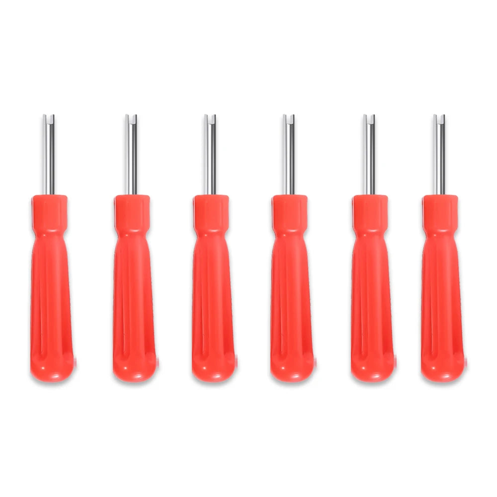 Car Valve Core Screwdriver Wrench Universal Auto Bicycle Wheel Tire Valve Stem Core Remover Valve Core Install Disassembly Tools