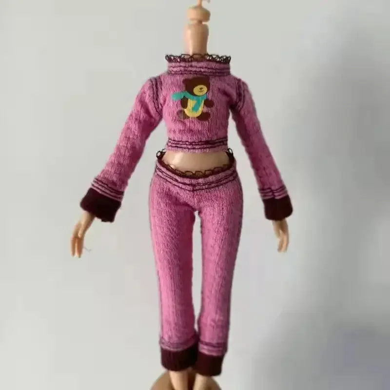 matched suit clothes for doll Official clothes fashion and cool doll clothes rare clothes gift for girl