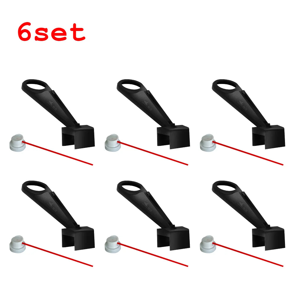 Lubricant Straw Holder Positioner Applicator Motorcycle Chain Lube Oiler Mess-Free Motorcycle Chain Wax Chain Cleaner Attachment
