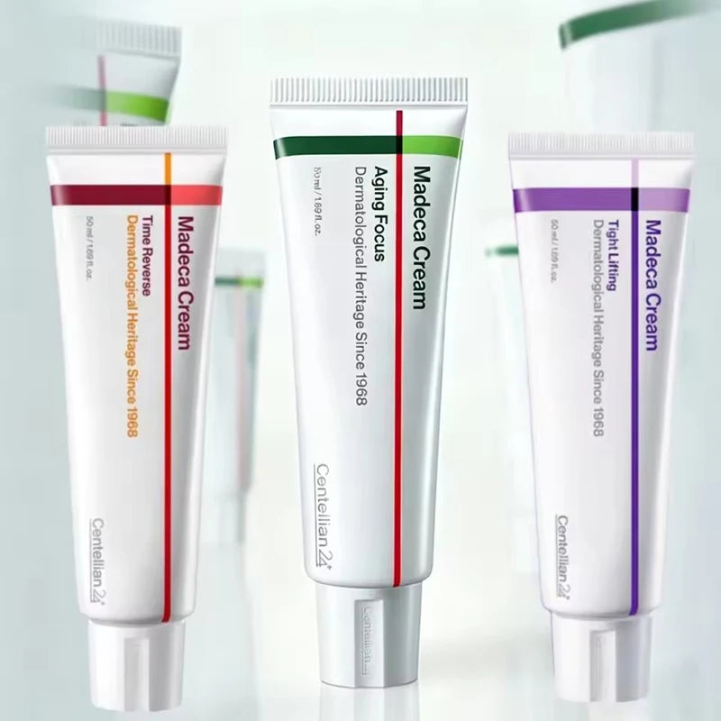 Original Korean Centella Madeca Cream Time Reverse Advanced Fast Absorbing Daily Nourishing Moisturizer Beauty Skin Care Product