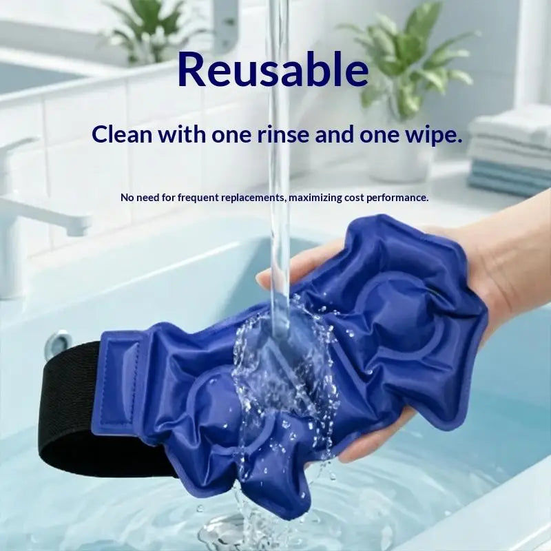 New Knee Ankle Ice Pack Wrap Ice Pack Reusable Hot Cold Compress 360 Degree Cooling Foot Knee Brace Care Tool