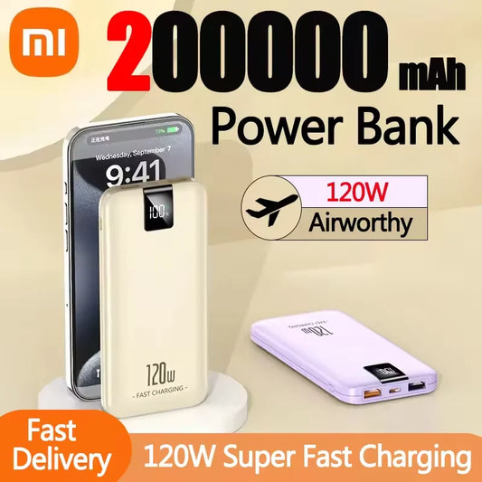 Xiaomi 200000mAh 120W Power Bank