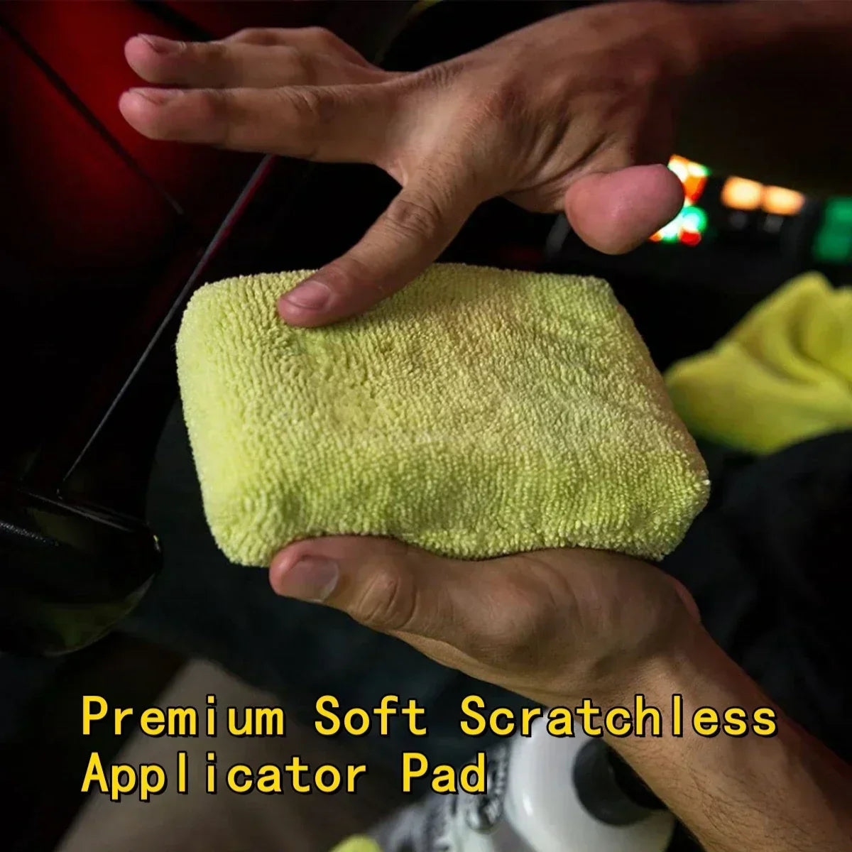 8PCS Microfibre Car Wax Pads