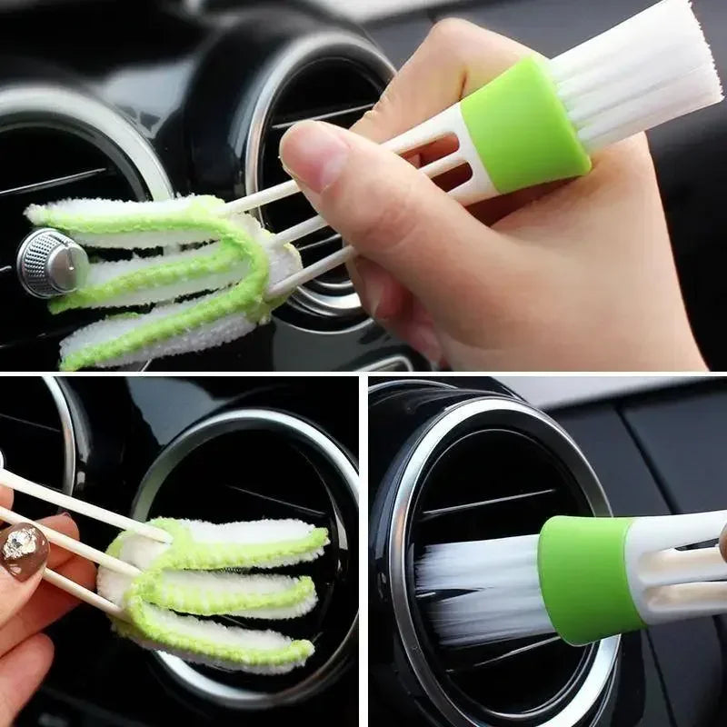 1PCS Car Washer Microfiber Car Cleaning Brush For Air-condition Cleaner Computer Clean Tools Blinds Duster Car Care Detailing