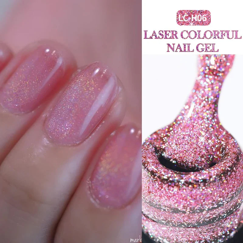 LILYCUTE 7ml 9D Cat Magnetic Gel Nail Polish Iridescent Magnet Semi