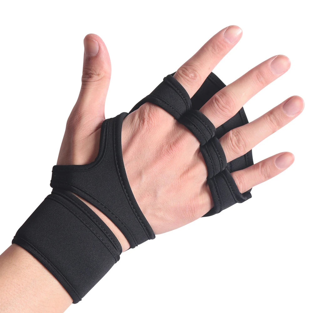 2PC/1pair GOUNOD Training Sport Gloves Workout Gloves Fitness BodyBuilding Weightlifting Gym Hand Wrist Palm Protector Gloves