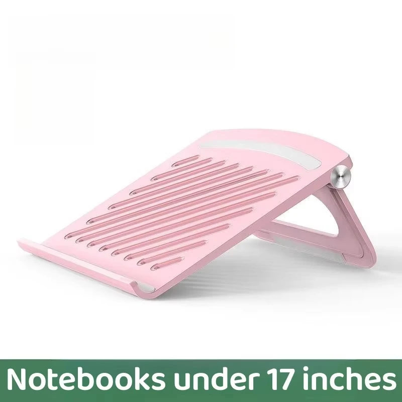 Foldable Laptop Stand For iPad Macbook Mac Pro PC Notebook Tablet Computer Accessories ABS Desktop Bracket Support Cooling Stand