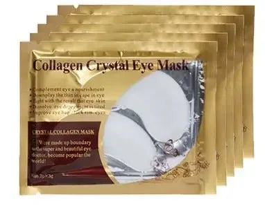 10 Pairs Gold Collagen Crystal Eye Mask Skincare Under Eye Patches Firming Moisturizing Nourishing Eye Skin Care Products