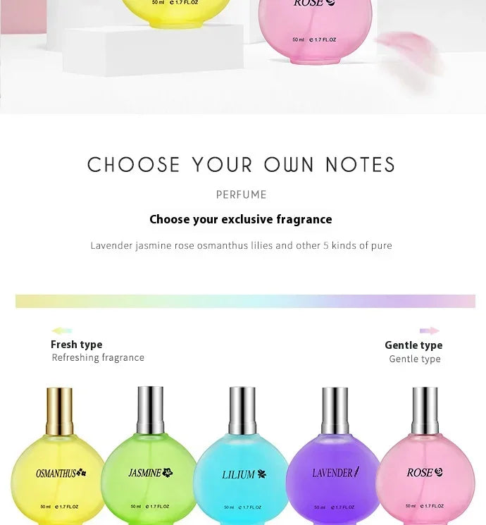 Brand Perfume Jasmine Women Rose Perfume Spray Flirting Pheromone Long Lasting Romance Attract Women Valentine's Day Gift