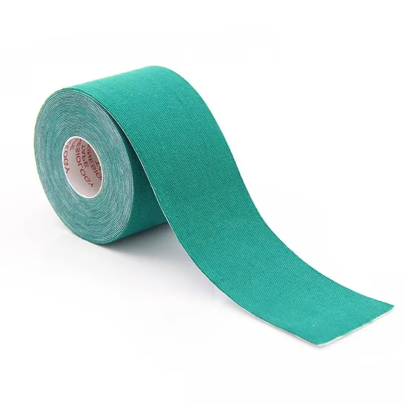 Colorful Kinesiology Tape Muscle Patch Athletes Elastic Water Resistant Kinetic Kinesiology Tape For Knee Pain Shoulder Muscle