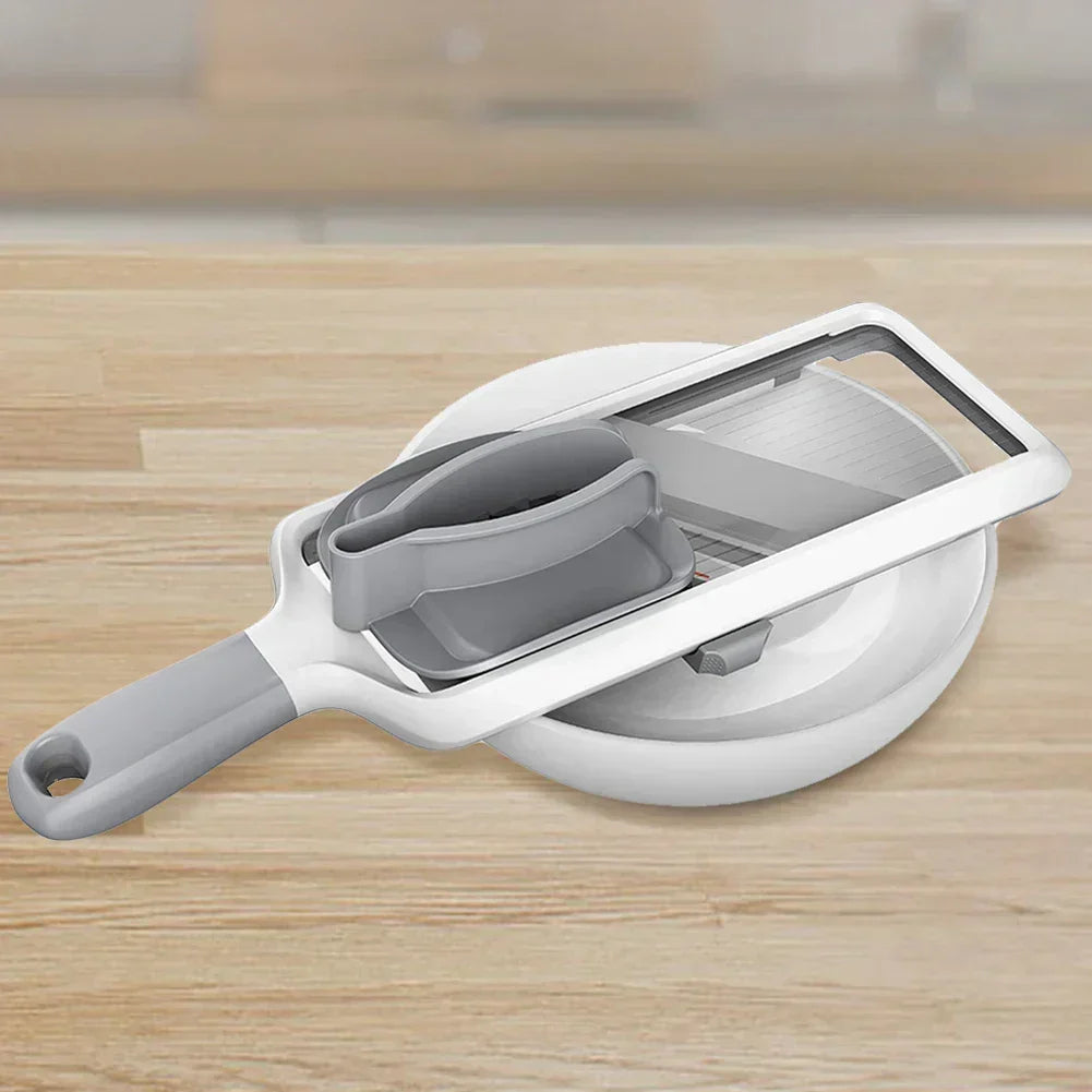 Safe Adjustable Mandoline Slicer