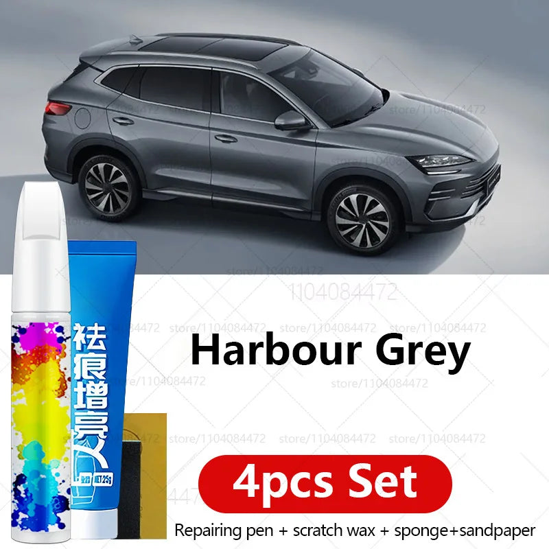 Car Paint Repair Pen For 2023-2025 BYD Sealion 6 Paint Scratch Repair Accessories 4PCS Azure Blue Baltic Black White Stone Grey