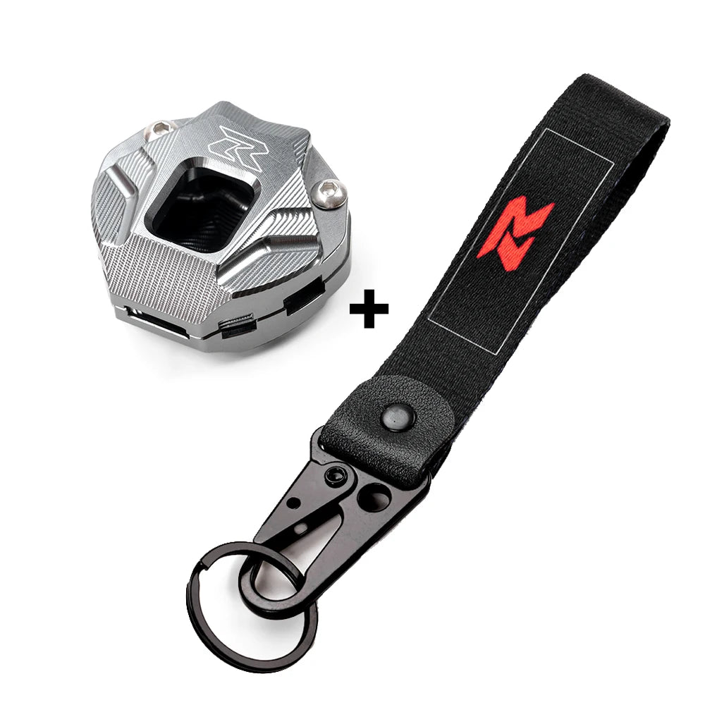 For Suzuki GSXR 600 750 1000 GSXR750 GSXR1000 GSX-R Motorcycle Accessories Aluminum Key Case Shell Cover Protector Keychain