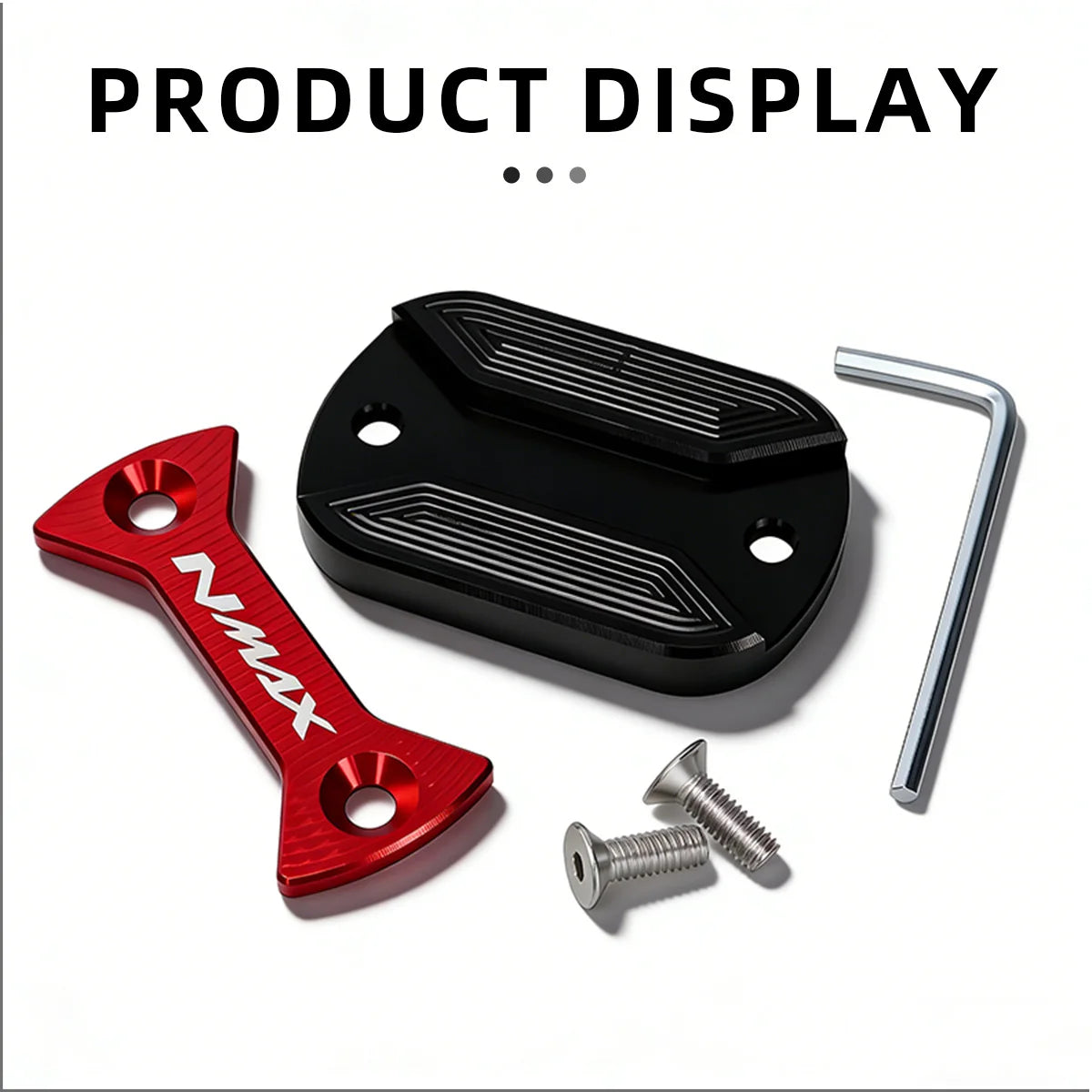 1X Motorcycle Front Brake Fluid Reservoir Cover Cap Guard Protector For YAMAHA NMAX125 NMAX155 NMAX N-max 125 155 NMAX 2015-2023