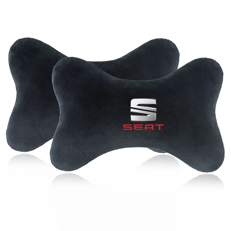 Car Headrest Lumbar Rest Cushion Neck Support Neck Pillow for Seat Leon IBIZA Arona Arosa Ateca Cordobe Exeo Mii Tarraco Leon