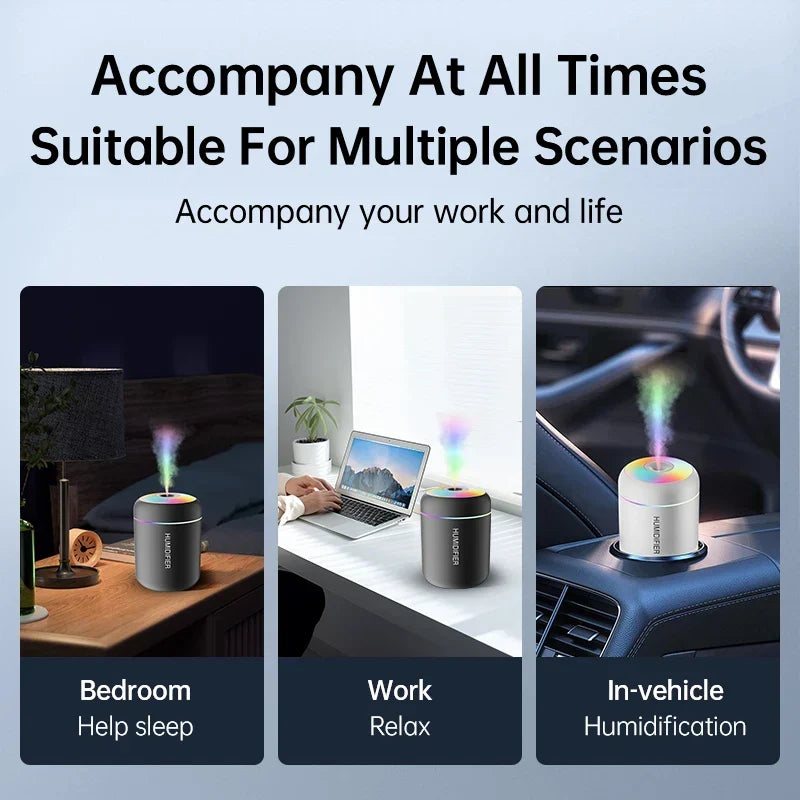 Mini USB Aroma Humidifier Diffuser