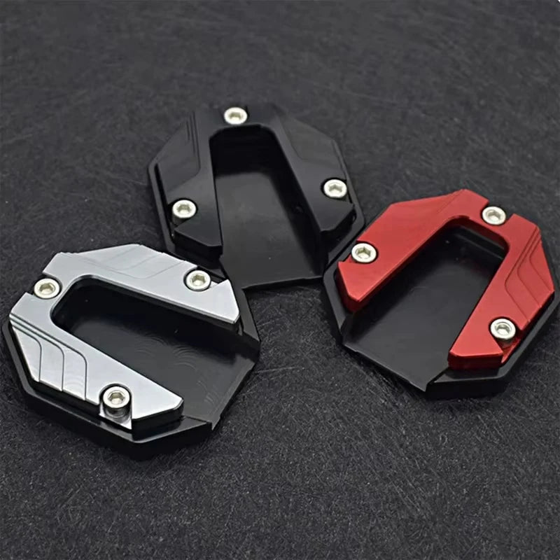 Motorcycle Bikes Kickstand Extender Foot Side Stand Extension Foot Pad Support Plate Motorcycle Accessories NEW 2026