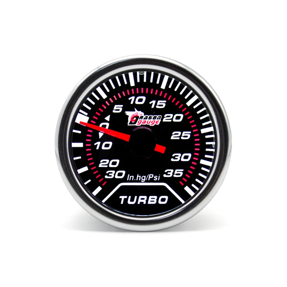 2" 52mm Universal 12V Car Turbo Boost Gauge BAR PSI Vacuum Water Temp Oil Temp Oil Press Exhaust Temp Gauge Tachometer RPM Meter