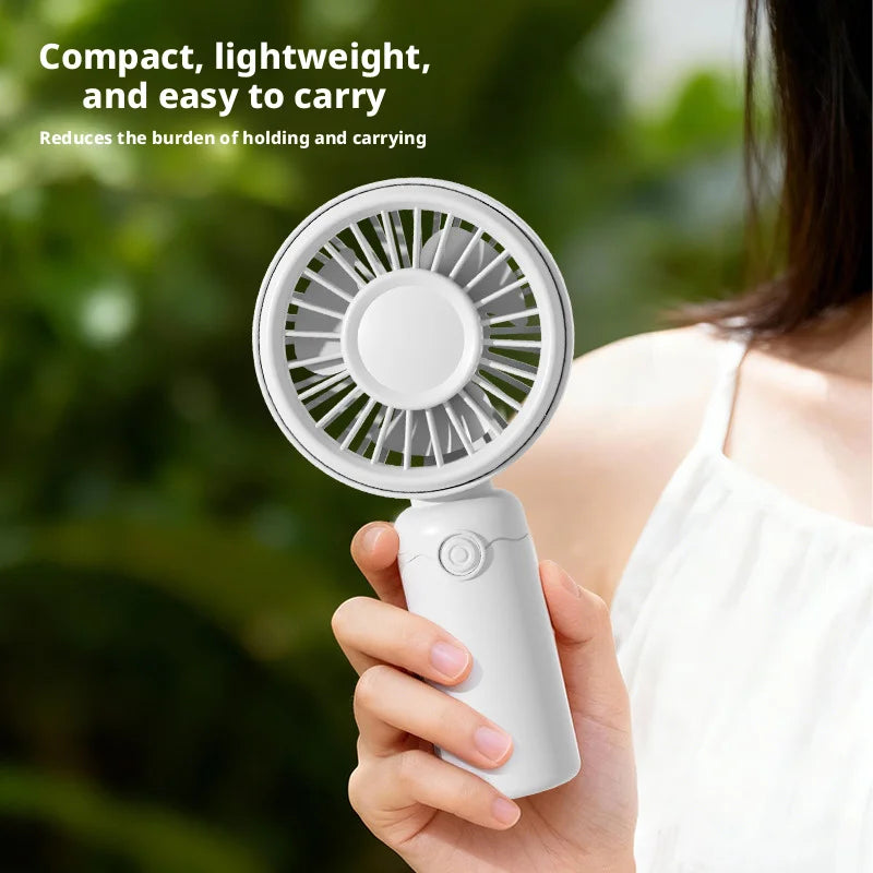 New Mini Fan Portable Mini USB Rechargeable Quiet Fans Table Makeup Eyelash Cooler Kids Outdoor Office Travel Air Cooler Fan NEW